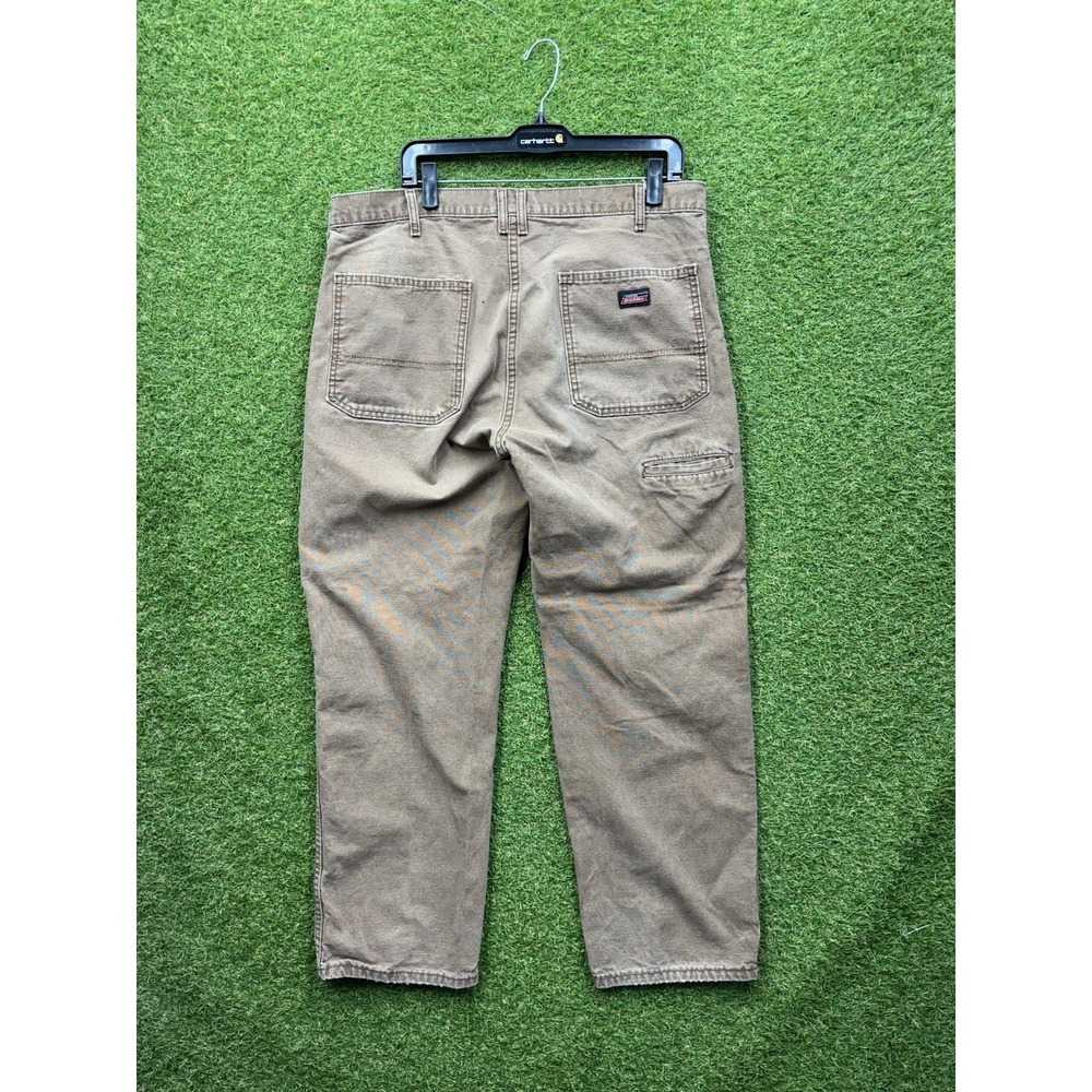 Vintage Dickies Carpenter Pants Mens 36x30 Brown Workwear Outdoor Hunting Canvas